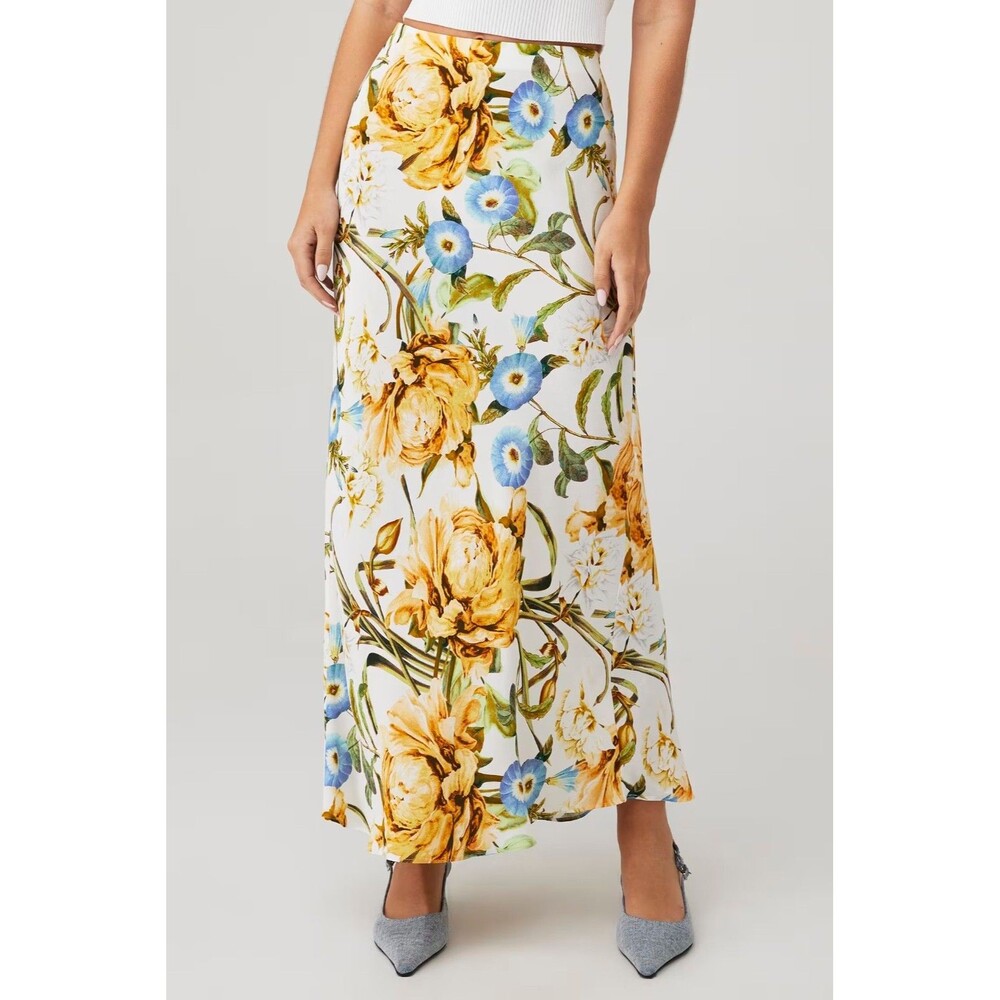 Favorite Daughter Women’s The Favorite Maxi Skirt size M NWT Pull On Straight